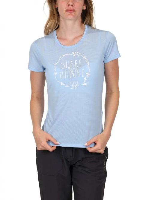 Lafuma Corporate Tee W női rövid ujjú sport póló világoskék színben 2