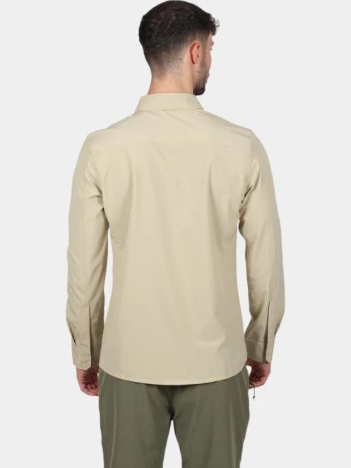 Lafuma Skim Plain Shirt Ls M férfi hosszú ujjú ing homok színben 4