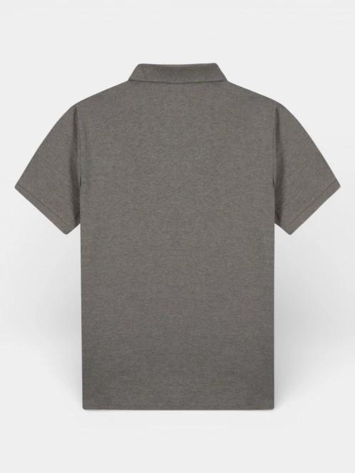 TBS Liciopol férfi galléros póló szürke színben 3