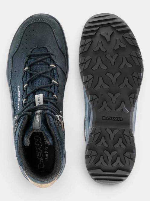 Lowa Ventierra GTX MID férfi vízhatlan túrabakancs sötétkék színben 8