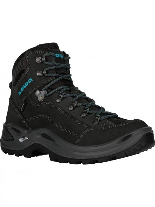 Lowa Renegade Gtx Mid Ws női túrabakancs fekete színben 2