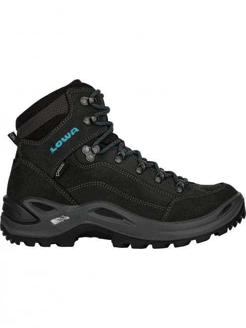 Lowa Renegade Gtx Mid Ws női túrabakancs fekete színben 3