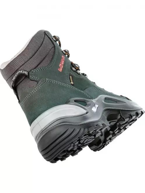 Lowa Renegade Gtx Mid Ws női vízhatlan túrabakancs zöld színben 5
