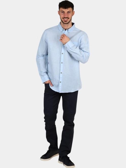 TBS Lynerche férfi hosszú ujjú ing világoskék színben 6