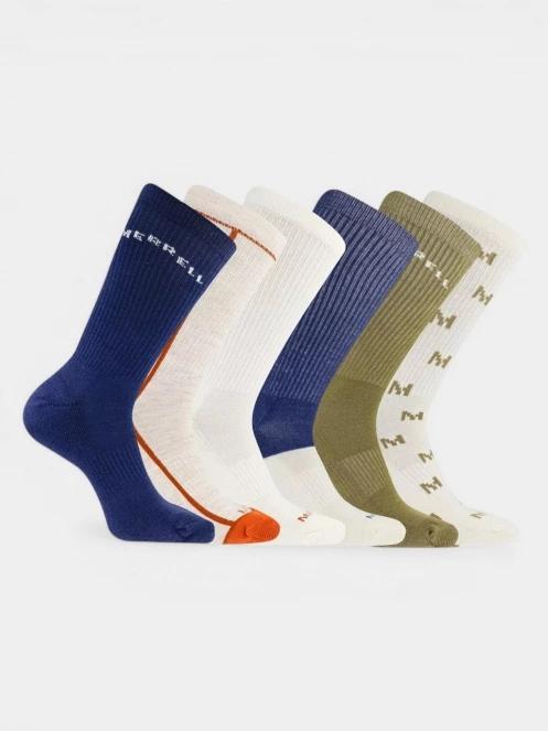 Merrell Recycled Cushion Crew (6 Packs) zokni multikolor színben 2