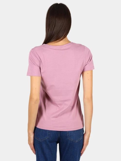 TBS Melbatee női rövid ujjú póló rózsaszín színben 4