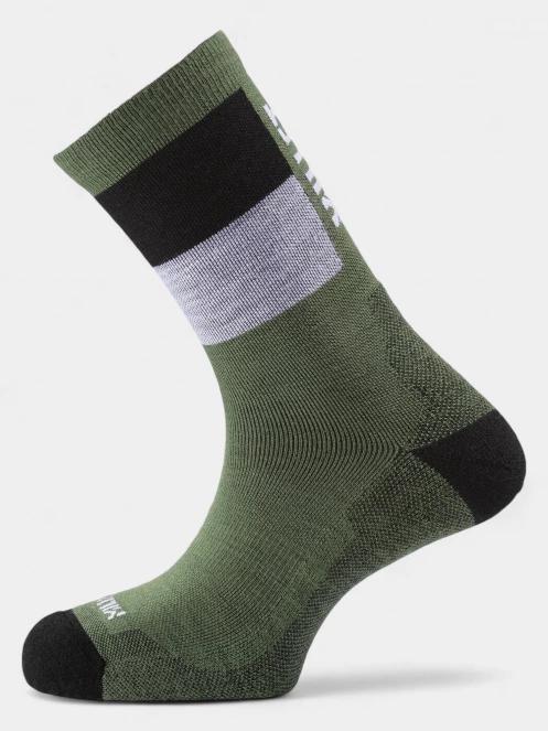 Millet Seneca Mid Socks túrazokni zöld színben 2