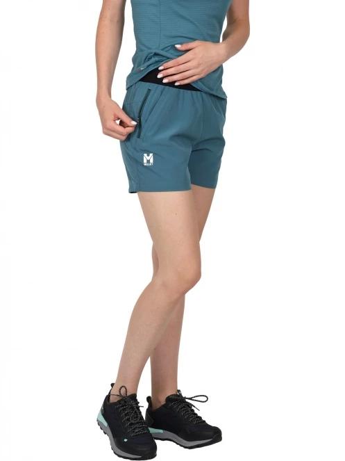 Millet Wanaka Str St W női sport rövidnadrág világoskék színben 5