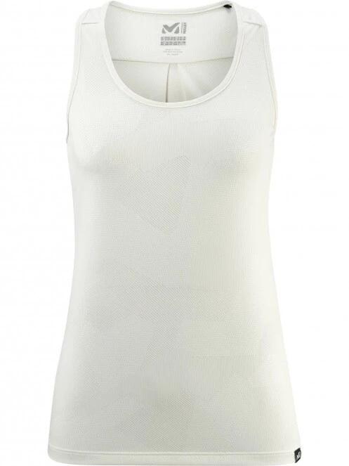 Millet Hiking Jacquard Tank W női ujjatlan sport póló fehér színben 2