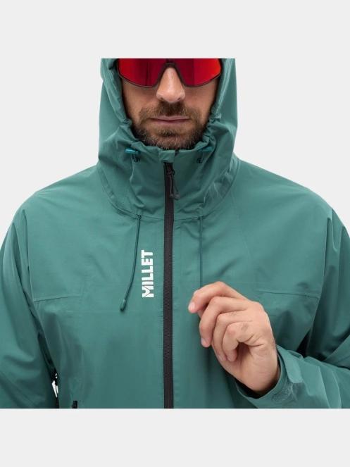 Millet Fitz Roy Jkt M férfi vízhatlan túrakabát zöld színben 10