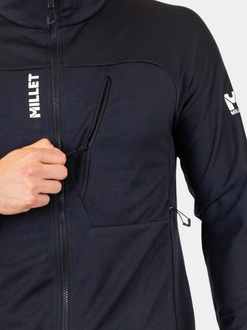 Millet Lokka Jkt Iii M férfi polár pulóver fekete színben 6