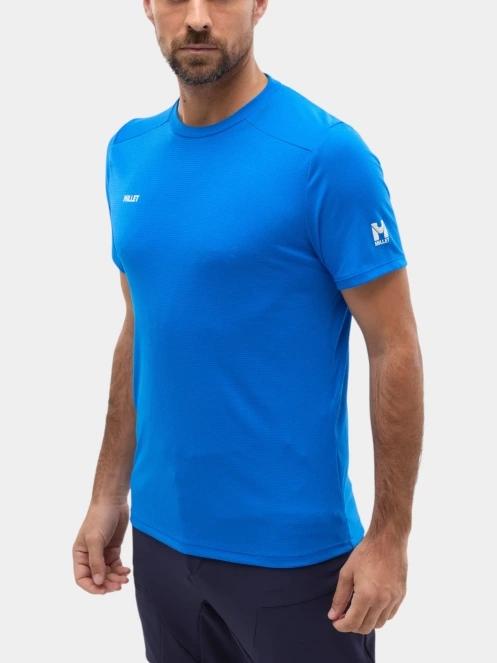 Millet Fusion M férfi rövid ujjú sport póló kék színben 2