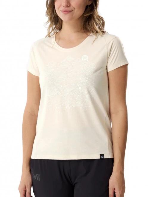 Millet Granite Ts Ss W női rövid ujjú sport póló homok színben 2