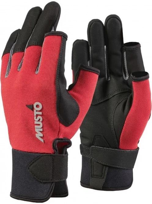 Musto Ess Sailing Lf Glove férfi vitorlás kesztyű piros színben 2
