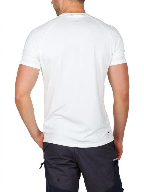 Musto Evo Sunblock Ss Tee 2.0 férfi rövid ujjú sport póló fehér színben 4