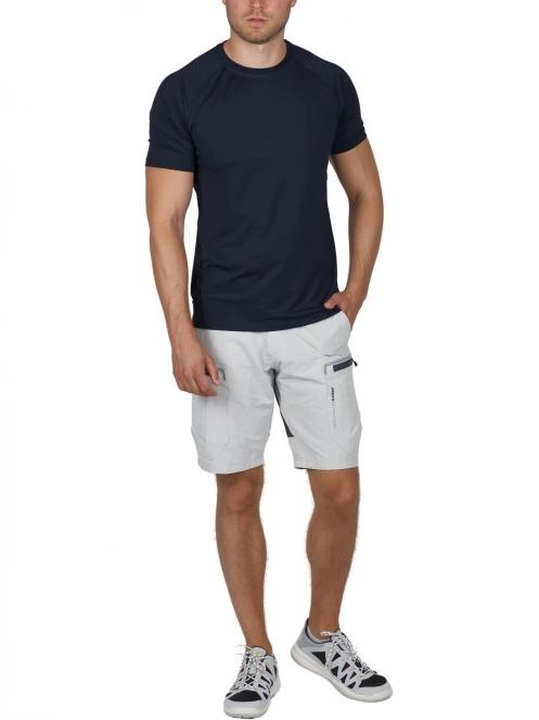 Musto Evo Sunblock Ss Tee 2.0 férfi rövid ujjú sport póló sötétkék színben 5