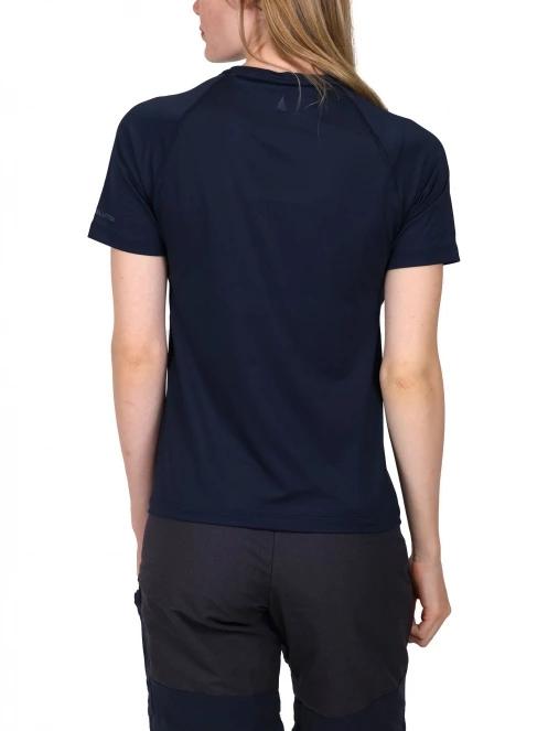 Musto Evo Sunblock Ss Tee 2.0 Fw női rövid ujjú sport póló sötétkék színben 4