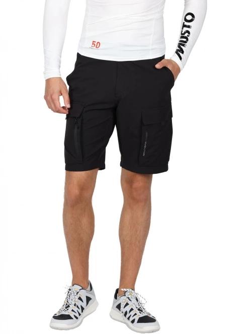 Musto Evo Deck Uv Fd Short férfi vitorlás rövidnadrág fekete színben 2