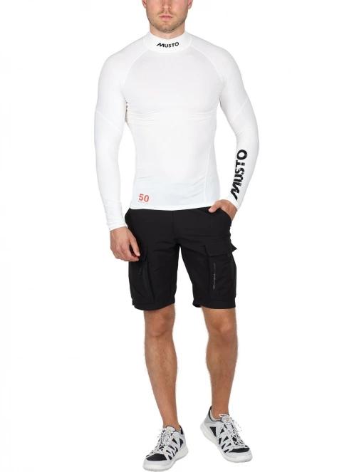 Musto Evo Deck Uv Fd Short férfi vitorlás rövidnadrág fekete színben 6