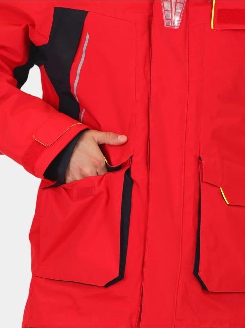 Musto Br2 Offshore Jkt 2.0 férfi vitorlás kabát piros színben 6