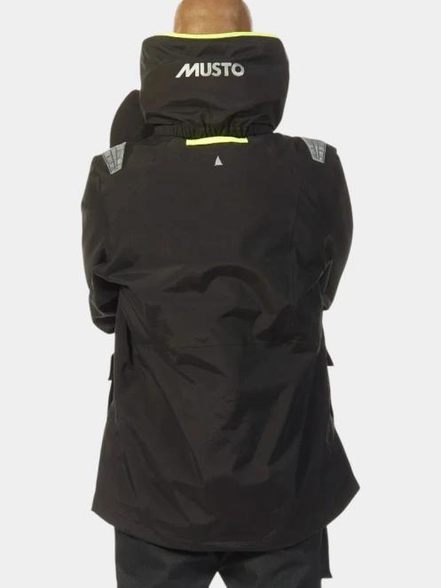 Musto Br2 Offshore Jkt 2.0 férfi vitorlás kabát fekete színben 4