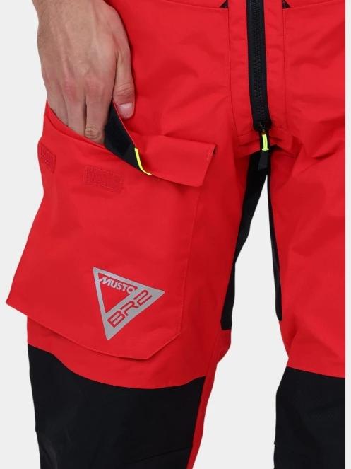 Musto Br2 Offshore Trs 2.0 férfi vitorlás overál piros színben 6