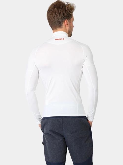 Musto CHAMP Rash Guard férfi hosszú ujjú lycra fehér színben 4