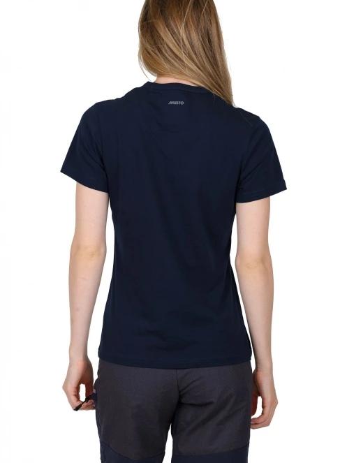 Musto W Ess Tee női rövid ujjú póló sötétkék színben 4