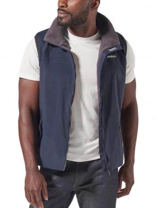Musto M Snug Vest 2.0 férfi mellény sötétkék színben 2