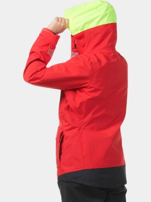 Musto W Br1 Channel Jkt női vitorlás kabát piros színben 7