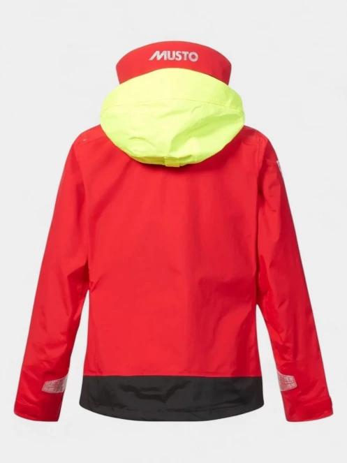 Musto W Br1 Channel Jkt női vitorlás kabát piros színben 9