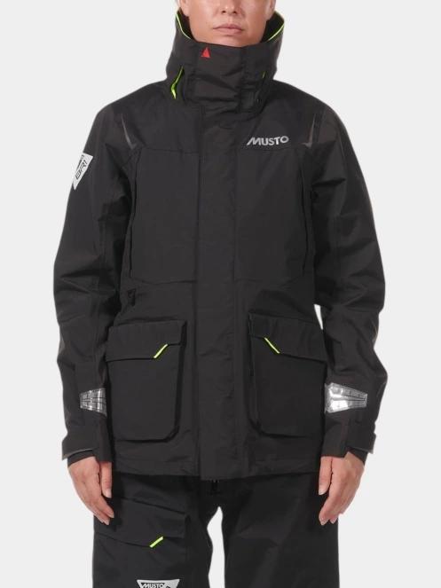 Musto W Br1 Channel Jkt női vitorlás kabát fekete színben 2