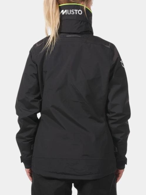Musto W Br1 Channel Jkt női vitorlás kabát fekete színben 3
