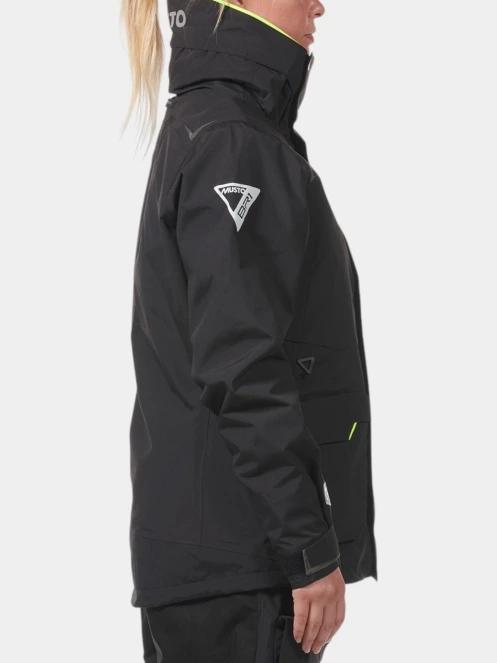 Musto W Br1 Channel Jkt női vitorlás kabát fekete színben 4