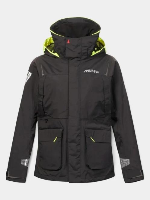Musto W Br1 Channel Jkt női vitorlás kabát fekete színben 9