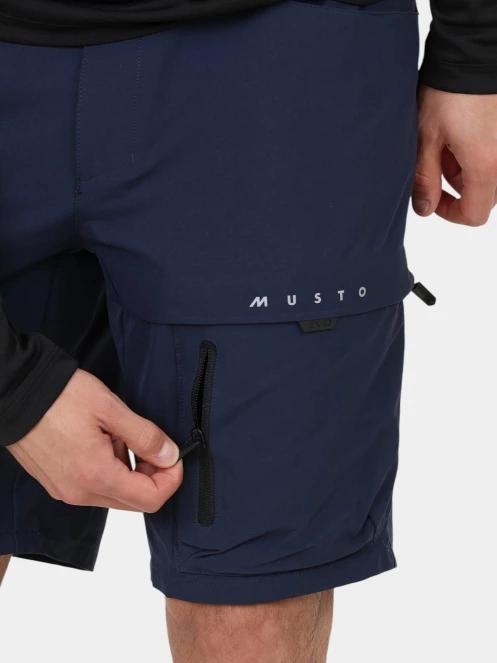 Musto M Evo Deck Stretch Short férfi vitorlás rövidnadrág sötétkék színben 7
