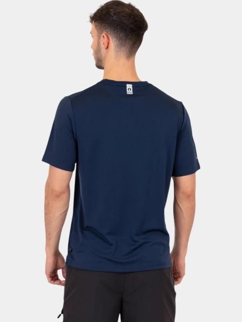 Musto M Evo Crew Sunblock Ss Tee férfi rövid ujjú sport póló sötétkék színben 4