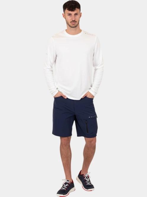 Musto M Evo Crew Sunblock Ls Tee férfi hosszú ujjú sport póló fehér színben 5