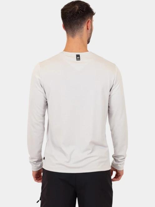 Musto M Evo Crew Sunblock Ls Tee férfi hosszú ujjú sport póló szürke színben 4