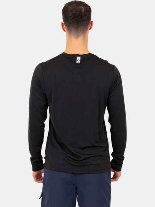 Musto M Evo Crew Sunblock Ls Tee férfi hosszú ujjú sport póló fekete színben 4