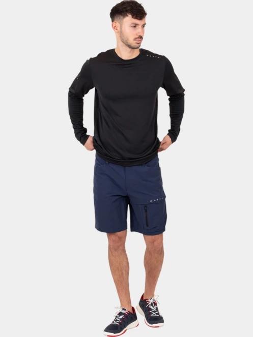 Musto M Evo Crew Sunblock Ls Tee férfi hosszú ujjú sport póló fekete színben 5