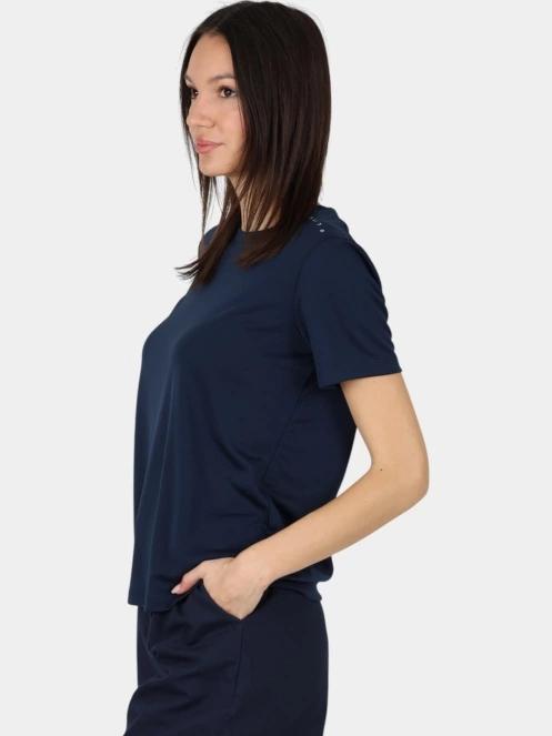 Musto W Evo Crew Sunblock Ss Tee női rövid ujjú sport póló sötétkék színben 3