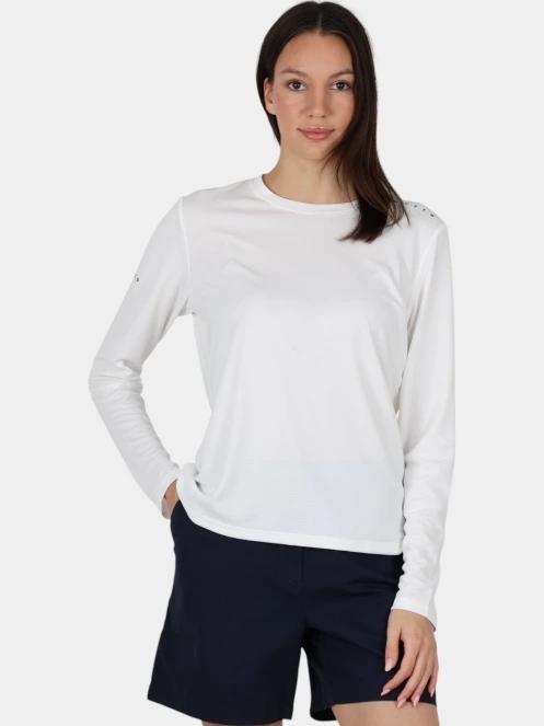 Musto W Evo Crew Sunblock Ls Tee női hosszú ujjú sport póló fehér színben 2