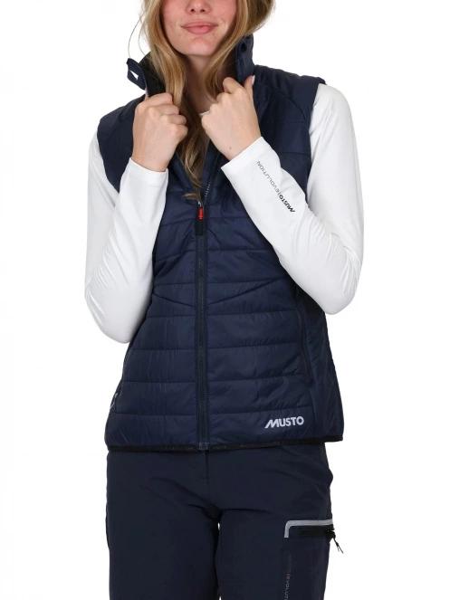 Musto W Musto Pl Vest női mellény sötétkék színben 2