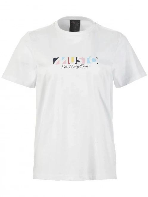 Musto W 1964 Ss Tee női rövid ujjú póló fehér színben 4
