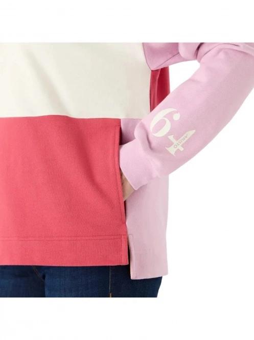 Musto W Classic Musto Hoodie női kapucnis pulóver rózsaszín színben 5