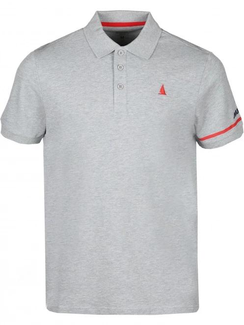Musto M Musto Red Yacht Ss Polo férfi rövid ujjú póló szürke színben 2