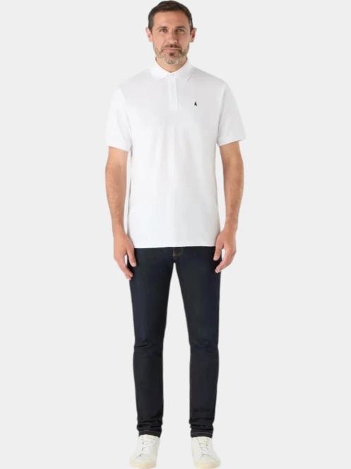 Musto M Original Ss Polo férfi galléros póló fehér színben 2