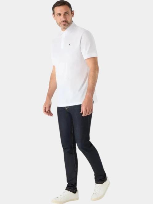 Musto M Original Ss Polo férfi galléros póló fehér színben 5