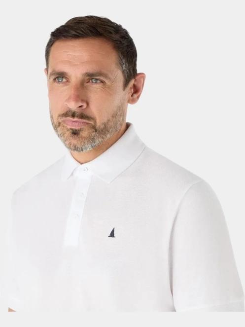 Musto M Original Ss Polo férfi galléros póló fehér színben 6